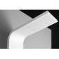 Sapho Douches - Panneau de douche Jacob avec mitigeur, 200x1500 mm, blanc WN682