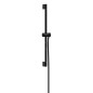 Hansgrohe Unica - Barre de douche 96 mm, avec flexible, noir mat 24401670