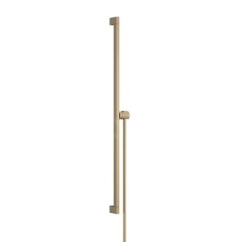 Hansgrohe Unica - Barre de douche 66 mm, avec flexible, bronze brossé 24404140
