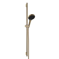 Hansgrohe Rainfinity - Set pomme de douche, barre et flexible, 3 jets, doré 28743990