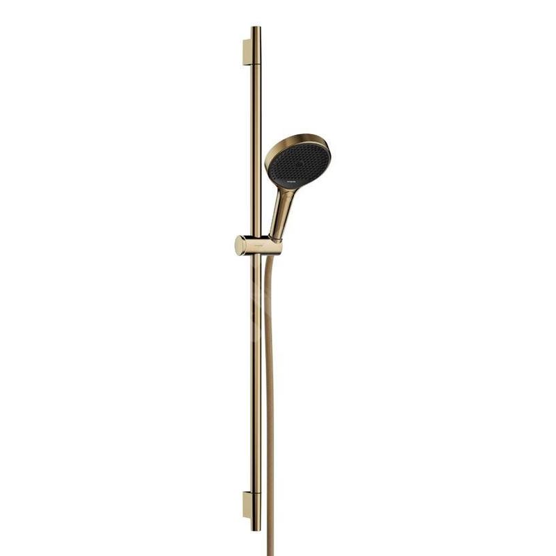 Hansgrohe Rainfinity - Set pomme de douche, barre et flexible, 3 jets, doré 28743990