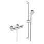 Hansa Basic - Set de douche avec thermostat, 3 jets, chrome 55150131