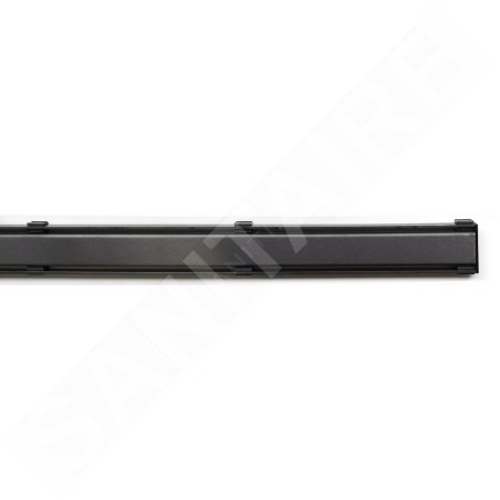 I-Drain DZIGNSTONE - Grille de conception pour les baignoires Solid Linear, longueur 70 cm, graphite DP.GS.DT.0695
