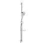 Hansa Viva - Set de pommeau de douche, barre et flexible, 3 jets, chrome 44150330
