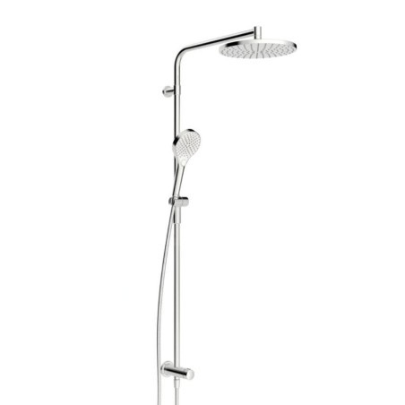 Hansa Viva - Set de douche sans mitigeur, diamètre 25 cm, 3 jets, chrome 44190300