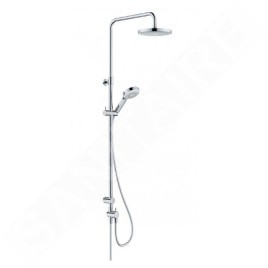 Kludi Dive - Set de douche sans mitigeur, diamètre 20 cm, 3 jets, chrome 6808005-00