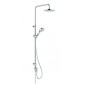 Kludi Dive - Set de douche sans mitigeur, diamètre 20 cm, 3 jets, chrome 6808005-00