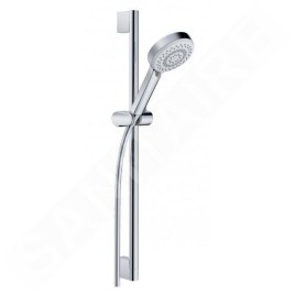 Kludi Dive - Set pommeau de douche, barre et flexible, 3 jets, chrome 6863005-00
