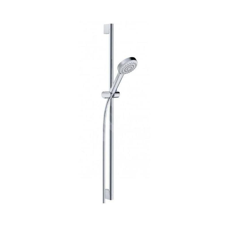 Kludi Dive - Set pommeau de douche, barre et flexible, chrome 6891005-00