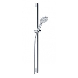 Kludi Dive - Set pommeau de douche, barre et flexible, 3 jets, chrome 6893005-00