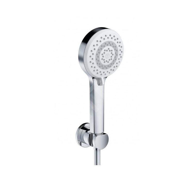 Kludi Dive - Set de pommeau de douche, support et flexible, 3 jets, chrome 6895005-00