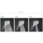 Kludi Dive - Pommeau de douche, 3 jets, chrome 6983005-00