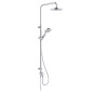 Kludi Dive - Set de douche sans mitigeur, diamètre 20 cm, 3 jets, chrome 6908005-00