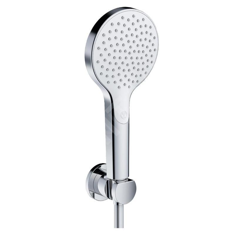 Kludi Dive - Set de pommeau de douche, support et flexible, chrome 6985005-00