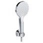 Kludi Dive - Set de pommeau de douche, support et flexible, chrome 6985005-00