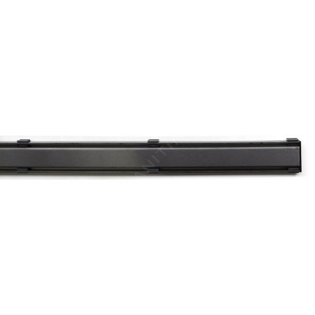 I-Drain DZIGNSTONE - Grille de conception pour baignoires Solid Linear, longueur 70 cm, noir métallique DP.GS.MB.0695