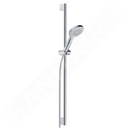 Kludi Dive - Set pommeau de douche, barre et flexible, 3 jets, chrome 6993005-00