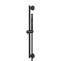 Steinberg 340 - Set de pommeau de douche, barre et flexible, noir 340 1600 S