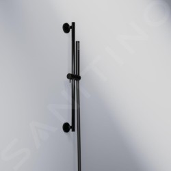 Steinberg 340 - Set de pommeau de douche, barre et flexible, noir 340 1600 S