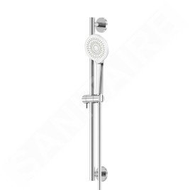 Steinberg 340 - Set de pommeau de douche, barre et flexible, 3 jets, chrome 340 1601