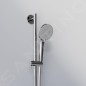 Steinberg 340 - Set de pommeau de douche, barre et flexible, 3 jets, chrome 340 1601