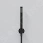 Steinberg 340 - Set de pommeau de douche, support et flexible, noir 340 1670 S