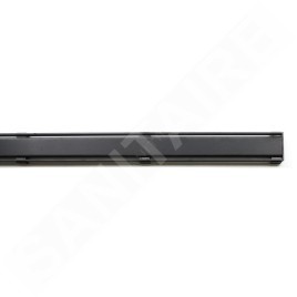 I-Drain DZIGNSTONE - Grille de conception pour baignoires Solid Linear, longueur 90 cm, noir métallique DP.GS.MB.0895