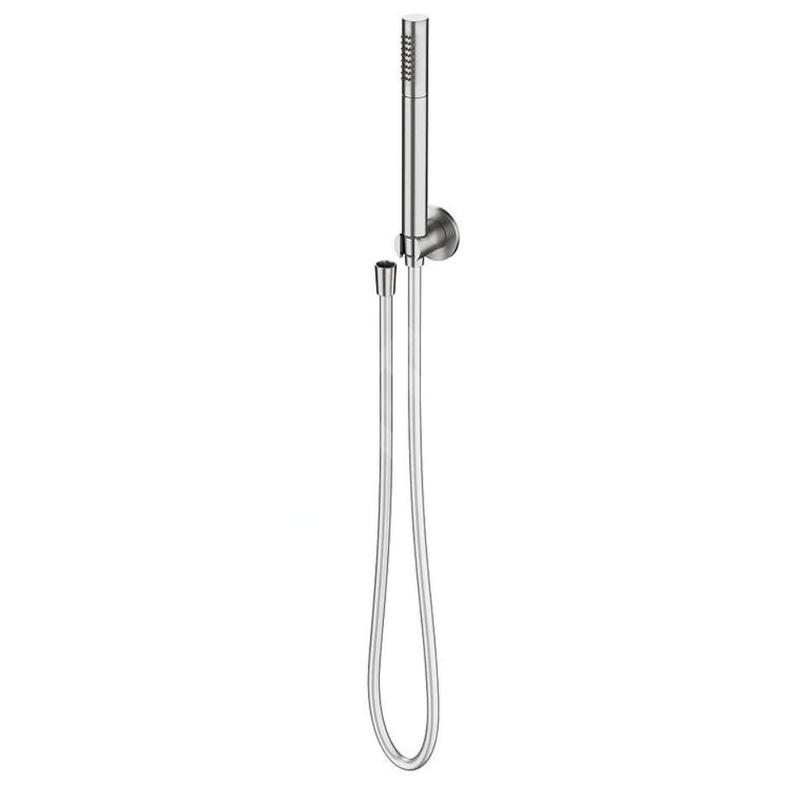Cersanit Inverto - Set de pommeau de douche, support et flexible, nickel S951-401