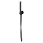 Cersanit Inverto - Set de pommeau de douche, support et flexible, noir S951-709