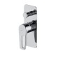 Cersanit Mille - Set de douche avec mitigeur encastré, avec corps d’encastrement, 20x20 cm, chrome S952-012 Cersanit Mille - Set de douche avec mitigeur encastré, avec corps d’encastrement, 20x20 cm, chrome S952-012