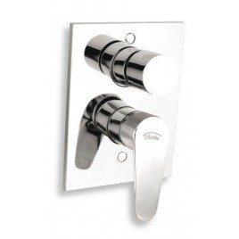 Novaservis Titania Fresh - Robinetterie de baignoire encastrée avec inverseur, chrome 96050R,0