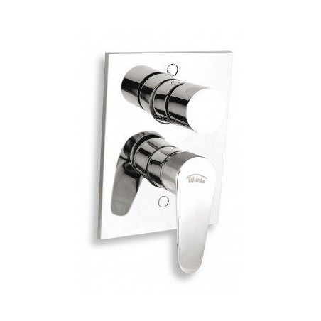 Novaservis Titania Fresh - Robinetterie de baignoire encastrée avec inverseur, chrome 96050R,0