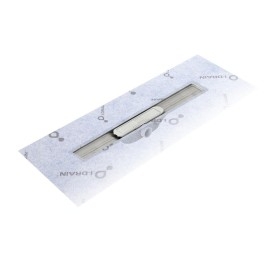 I-Drain Linear 54 - Receveur de douche en acier inoxydable PRO SS Linear, longueur 600 mm, avec étanchéité IP4M06001X1
