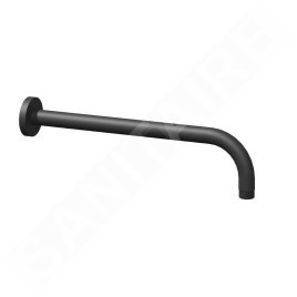 Ravak Flat - Set de douche avec mitigeur encastré, corps d’encastrement, 25x25 cm, noir X07S071