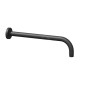 Ravak Flat - Set de douche avec mitigeur encastré, corps d’encastrement, 25x25 cm, noir X07S071