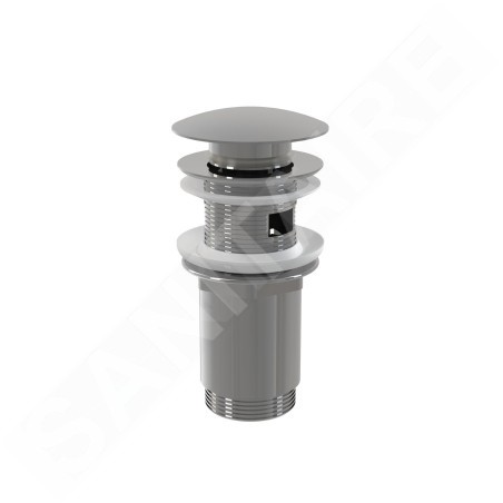 kielle Garnitures de vidage - Garniture de vidage pour lavabo, ClickClack, métal 30901020
