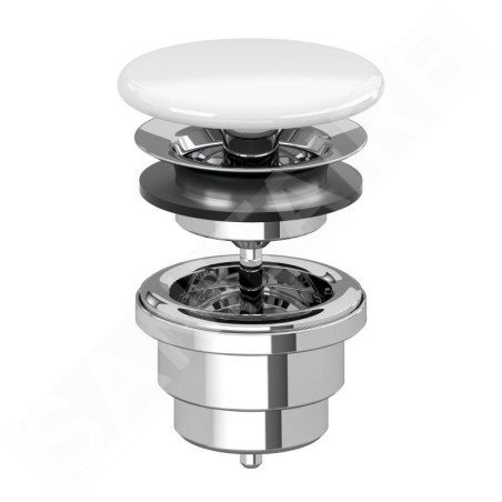 Villeroy & Boch Accessoires - Bonde non-refermable, blanc alpin 68080001
