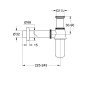 Grohe Siphons - Siphon design chrome 28920000
