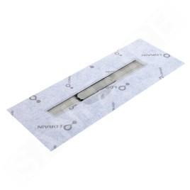 I-Drain Linear 72 - Receveur de douche en acier inoxydable PRO SS Linear, longueur 1200 mm, avec étanchéité IP5M12001X1