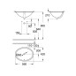Grohe Bau Ceramic - Lavabo avec trop-plein, 560 x 420 mm, blanc alpin 39423000 Grohe Bau Ceramic - Lavabo avec trop-plein, 560 x 420 mm, blanc alpin 39423000