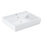 Grohe Cube Ceramic - Lavabo avec trop-plein, 600x490 mm, PureGuard, blanc alpin 3947700H Grohe Cube Ceramic - Lavabo avec trop-plein, 600x490 mm, PureGuard, blanc alpin 3947700H