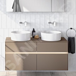 Villeroy & Boch Collaro - Vasque, diamètre 400 mm, CeramicPlus, blanc alpin 4A1840R1