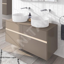 Villeroy & Boch Collaro - Vasque, diamètre 400 mm, CeramicPlus, blanc alpin 4A1840R1