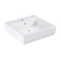Grohe Cube Ceramic - Lavabo avec trop-plein, 500x490 mm, PureGuard, blanc alpin 3947800H Grohe Cube Ceramic - Lavabo avec trop-plein, 500x490 mm, PureGuard, blanc alpin 3947800H