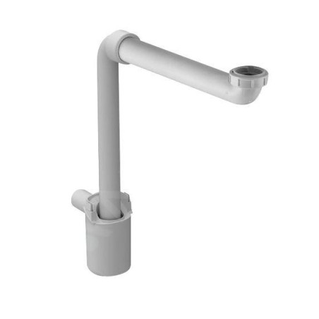 Duravit Accessoires - Siphon encombrement réduit 1 1/4, blanc alpin 0050760000