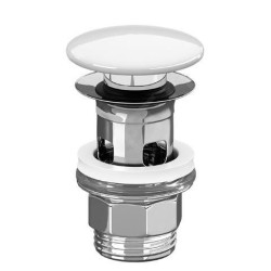 Villeroy & Boch Accessoires - Garniture de vidage clic clac, CeramicPlus, Stone White 8L0334RW