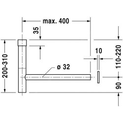 Duravit Accessoires - Siphon design 0050361000