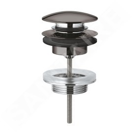 Grohe Garnitures de vidage - Bonde de vidage, Hard Graphite 65807A00