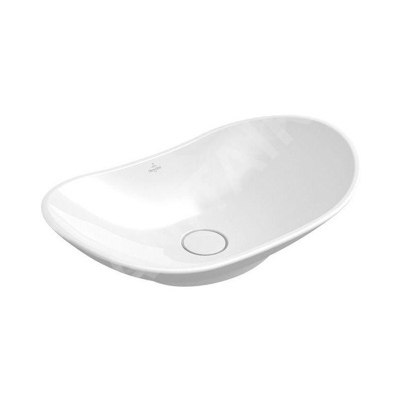 Villeroy & Boch My Nature - Vasque sans trou, 610x360 mm, sans trop-plein, avec CeramicPlus 411060R1 Villeroy & Boch My Nature - Vasque sans trou, 610x360 mm, sans trop-plein, avec CeramicPlus 411060R1