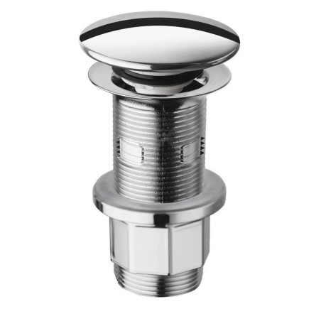 Sapho Accessoires Silfa - Bon refermable 1 1/4, pour lavabo avec trop-plein, ClickClack, chrome WA43451